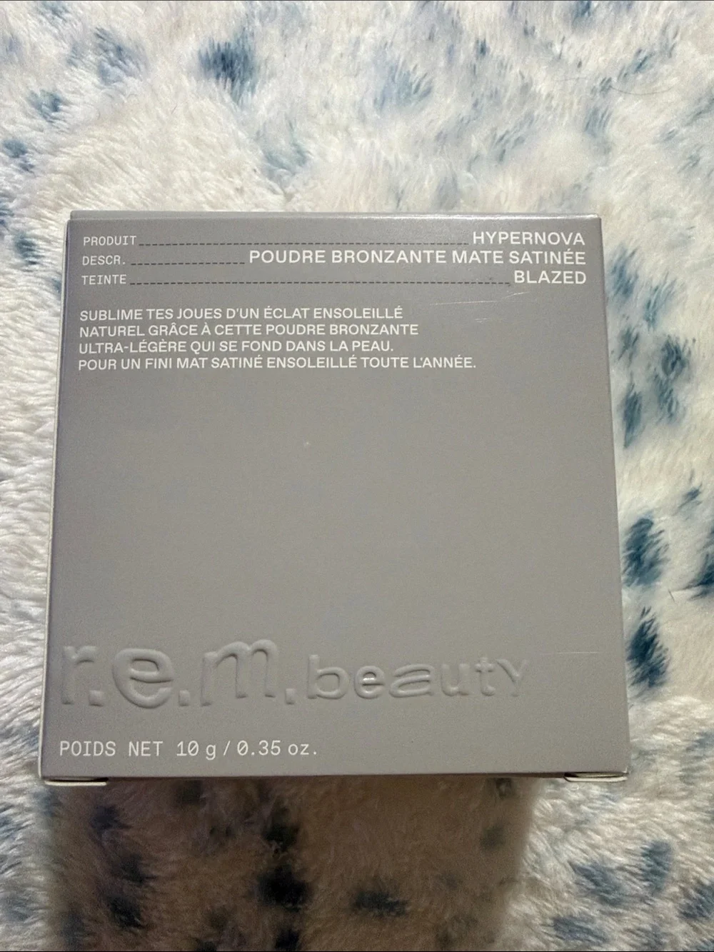 r.e.m. beauty Hypernova Satin Matte Bronzer - Blazed